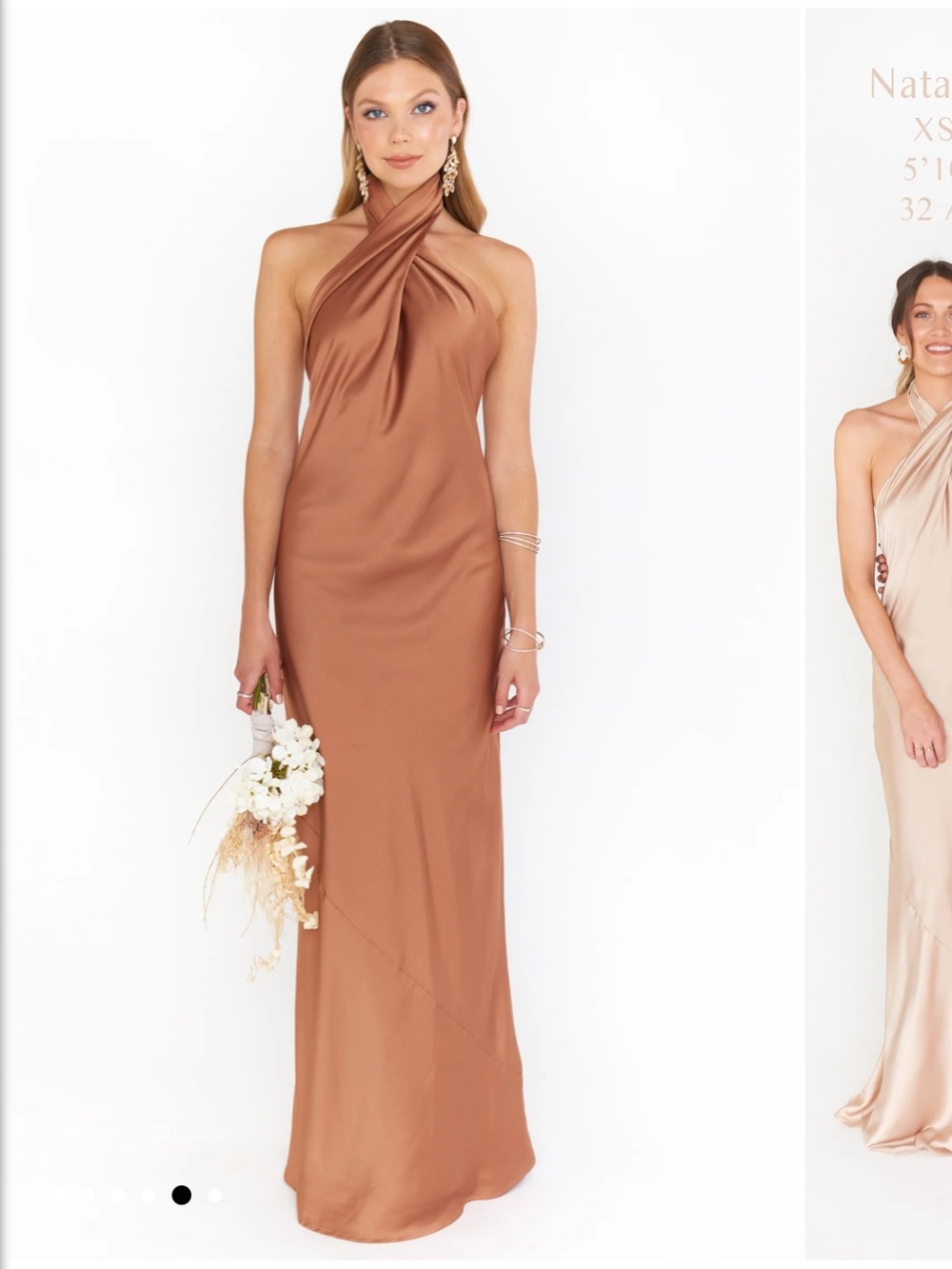 NWOT Show me your mumu jasmine maxi copper xl bridesmaid wedding